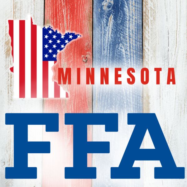 FFA Red, White & Blue Sticker Thumbnail
